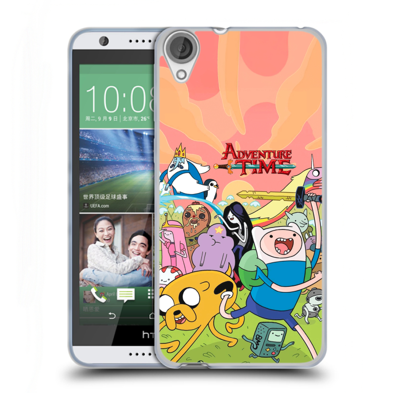 Силиконовый чехол на HTC Desire 820 с принтом Adventure time Время приключений Силиконовый чехол на HTC Desire 820 с принтом Adventure time Время приключений