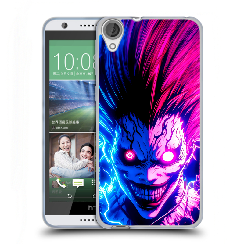 Силиконовый чехол на HTC Desire 820 с принтом Death note Тетрадь смерти