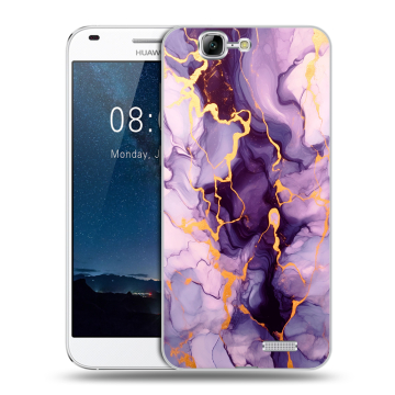 Силиконовый чехол на Huawei Ascend G7 с принтом Мрамор Силиконовый чехол на Huawei Ascend G7 с принтом Мрамор