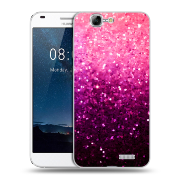 Силиконовый чехол на Huawei Ascend G7 с принтом Блестки Силиконовый чехол на Huawei Ascend G7 с принтом Блестки