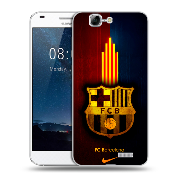 Силиконовый чехол на Huawei Ascend G7 с принтом Барселона Barcelona Силиконовый чехол на Huawei Ascend G7 с принтом Барселона Barcelona