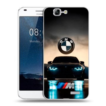 Силиконовый чехол на Huawei Ascend G7 с принтом БМВ BMW Силиконовый чехол на Huawei Ascend G7 с принтом БМВ BMW