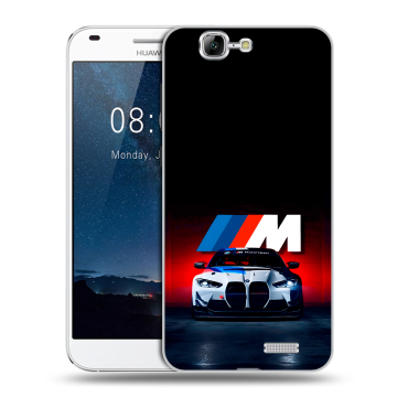 Силиконовый чехол на Huawei Ascend G7 с принтом БМВ BMW Силиконовый чехол на Huawei Ascend G7 с принтом БМВ BMW