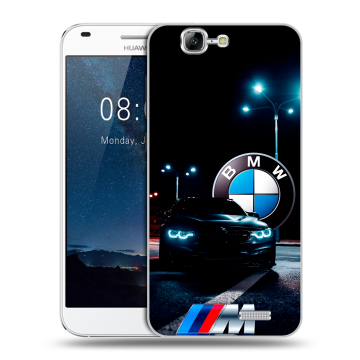 Силиконовый чехол на Huawei Ascend G7 с принтом БМВ BMW Силиконовый чехол на Huawei Ascend G7 с принтом БМВ BMW