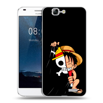 Силиконовый чехол на Huawei Ascend G7 с принтом One Piece Ван Пис