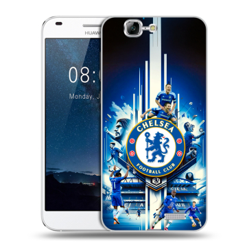 Силиконовый чехол на Huawei Ascend G7 с принтом Chelsea Челси
