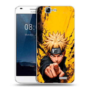 Силиконовый чехол на Huawei Ascend G7 с принтом Naruto Наруто Силиконовый чехол на Huawei Ascend G7 с принтом Naruto Наруто