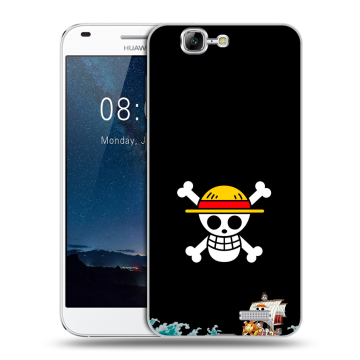 Силиконовый чехол на Huawei Ascend G7 с принтом One Piece Ван Пис Силиконовый чехол на Huawei Ascend G7 с принтом One Piece Ван Пис
