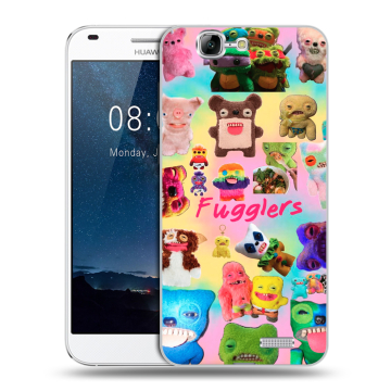 Силиконовый чехол на Huawei Ascend G7 с принтом Флагер Fuggler
