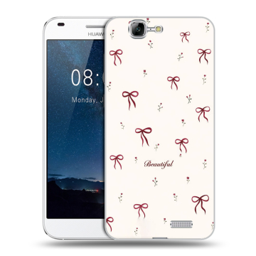 Силиконовый чехол на Huawei Ascend G7 с принтом для девочек Силиконовый чехол на Huawei Ascend G7 с принтом для девочек