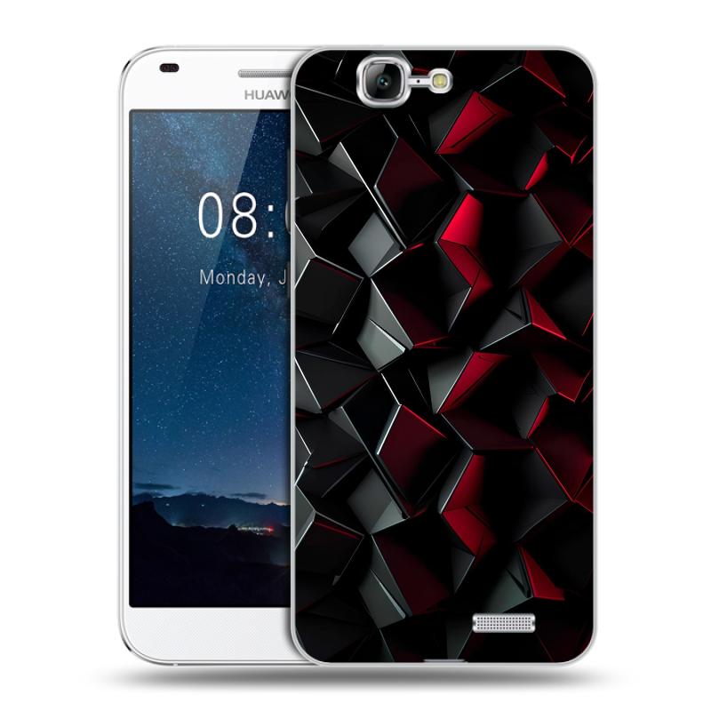 Пластиковый чехол на Huawei Ascend G7 с принтом Абстракция Пластиковый чехол на Huawei Ascend G7 с принтом Абстракция