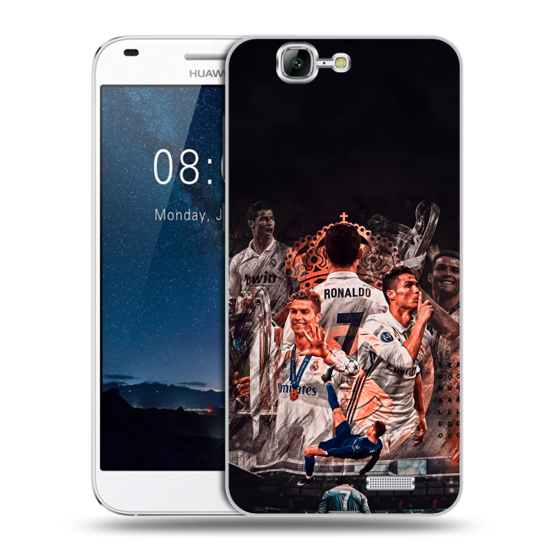 Пластиковый чехол на Huawei Ascend G7 с принтом Реал Роналдо Real Ronaldo Пластиковый чехол на Huawei Ascend G7 с принтом Реал Роналдо Real Ronaldo
