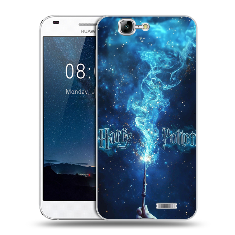 Силиконовый чехол на Huawei Ascend G7 с принтом Harry Potter Гарри Поттер Силиконовый чехол на Huawei Ascend G7 с принтом Harry Potter Гарри Поттер