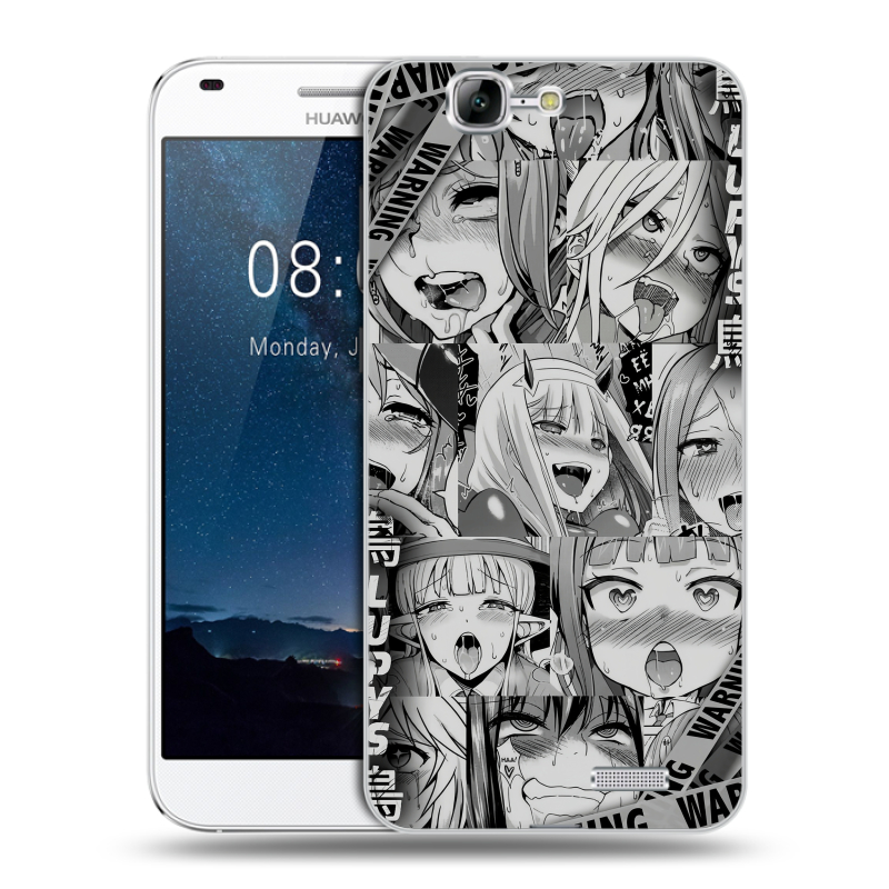 Силиконовый чехол на Huawei Ascend G7 с принтом Ahegao Ахегао Аниме Силиконовый чехол на Huawei Ascend G7 с принтом Ahegao Ахегао Аниме