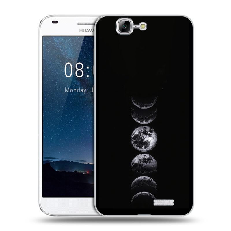 Пластиковый чехол на Huawei Ascend G7 с принтом женский Пластиковый чехол на Huawei Ascend G7 с принтом женский