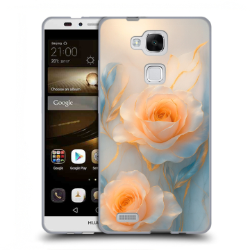 Пластиковый чехол на Huawei Ascend Mate 7 с принтом Женский