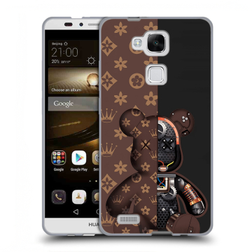 Пластиковый чехол на Huawei Ascend Mate 7 с принтом Луи робот