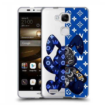 Пластиковый чехол на Huawei Ascend Mate 7 с принтом Луи робот