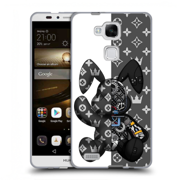 Пластиковый чехол на Huawei Ascend Mate 7 с принтом Луи робот