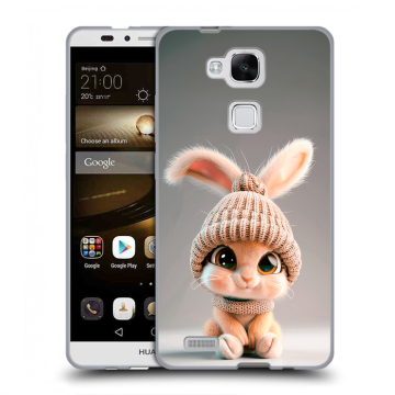 Пластиковый чехол на Huawei Ascend Mate 7 с принтом Кролик