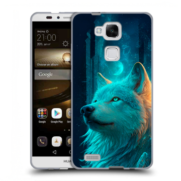Пластиковый чехол на Huawei Ascend Mate 7 с принтом бабочки саккура Пластиковый чехол на Huawei Ascend Mate 7 с принтом бабочки саккура
