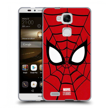 Пластиковый чехол на Huawei Ascend Mate 7 с принтом человек паук spiderman