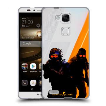 Пластиковый чехол на Huawei Ascend Mate 7 с принтом Контер страйк Counter strike Пластиковый чехол на Huawei Ascend Mate 7 с принтом Контер страйк Counter strike