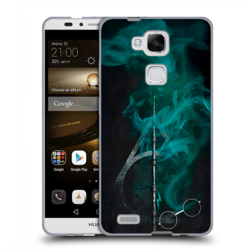 Пластиковый чехол на Huawei Ascend Mate 7 с принтом Гарри Поттер Harry Potter