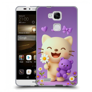 Пластиковый чехол на Huawei Ascend Mate 7 с принтом для девочек Пластиковый чехол на Huawei Ascend Mate 7 с принтом для девочек