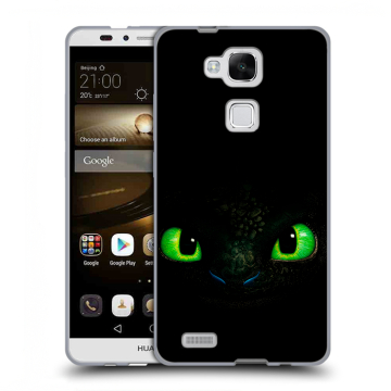 Пластиковый чехол на Huawei Ascend Mate 7 с принтом Как приручить дракона