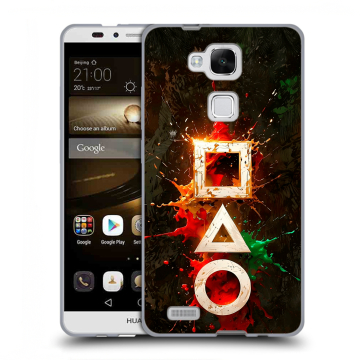 Пластиковый чехол на Huawei Ascend Mate 7 с принтом Squid Game Игра кальмара Пластиковый чехол на Huawei Ascend Mate 7 с принтом Squid Game Игра кальмара