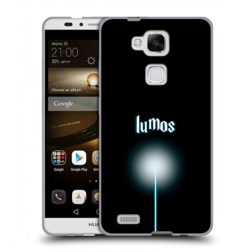 Пластиковый чехол на Huawei Ascend Mate 7 с принтом Harry Potter Гарри Поттер