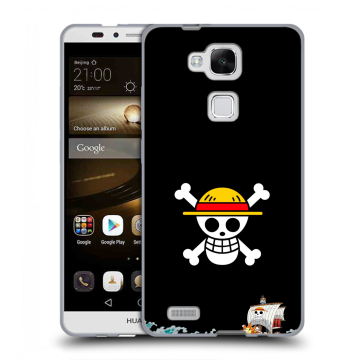 Пластиковый чехол на Huawei Ascend Mate 7 с принтом One Piece Ван Пис