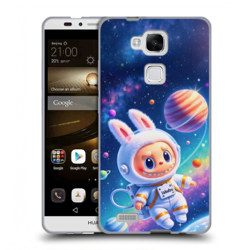 Пластиковый чехол на Huawei Ascend Mate 7 с принтом Labubu Лабубу Пластиковый чехол на Huawei Ascend Mate 7 с принтом Labubu Лабубу