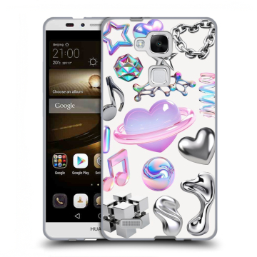Пластиковый чехол на Huawei Ascend Mate 7 с принтом Y2K Пластиковый чехол на Huawei Ascend Mate 7 с принтом Y2K