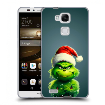 Пластиковый чехол на Huawei Ascend Mate 7 с принтом Новый год Пластиковый чехол на Huawei Ascend Mate 7 с принтом Новый год