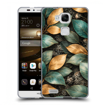 Пластиковый чехол на Huawei Ascend Mate 7 с принтом женский