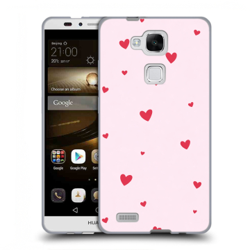 Пластиковый чехол на Huawei Ascend Mate 7 с принтом для девочек