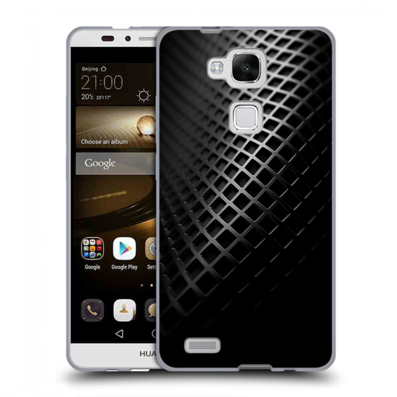 Пластиковый чехол на Huawei Ascend Mate 7 с принтом Текстура металла Пластиковый чехол на Huawei Ascend Mate 7 с принтом Текстура металла