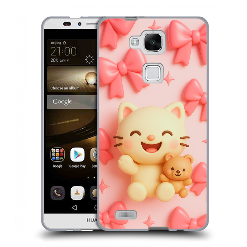 Пластиковый чехол на Huawei Ascend Mate 7 с принтом для девочек Пластиковый чехол на Huawei Ascend Mate 7 с принтом для девочек