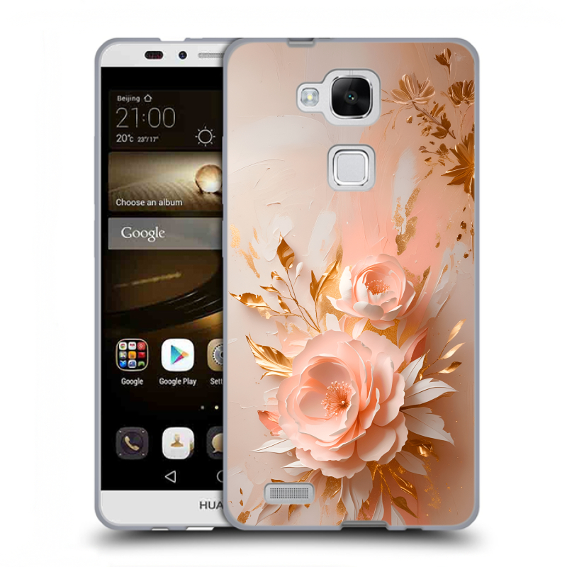 Пластиковый чехол на Huawei Ascend Mate 7 с принтом женский Пластиковый чехол на Huawei Ascend Mate 7 с принтом женский