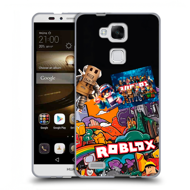Пластиковый чехол на Huawei Ascend Mate 7 с принтом Roblox Роблокс Пластиковый чехол на Huawei Ascend Mate 7 с принтом Roblox Роблокс