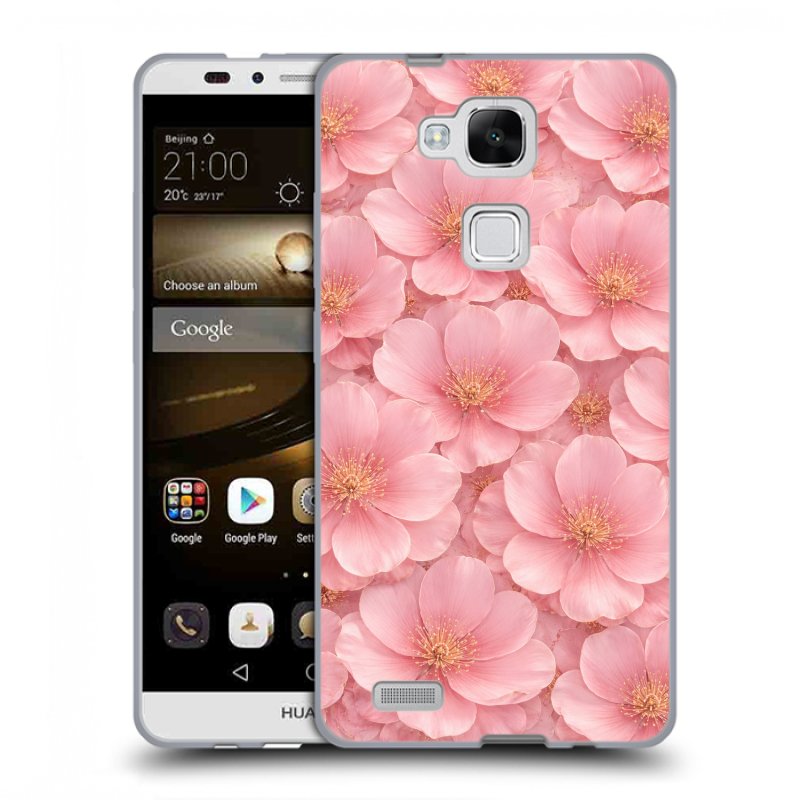 Пластиковый чехол на Huawei Ascend Mate 7 с принтом женский Пластиковый чехол на Huawei Ascend Mate 7 с принтом женский
