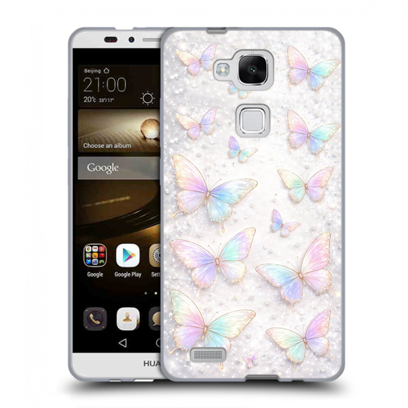Пластиковый чехол на Huawei Ascend Mate 7 с принтом женский Пластиковый чехол на Huawei Ascend Mate 7 с принтом женский