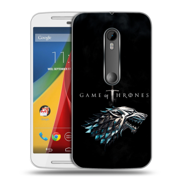 Силиконовый чехол на Motorola Moto G с принтом Игра Престолов Game Thrones