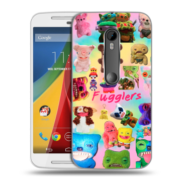 Силиконовый чехол на Motorola Moto G с принтом Флагер Fuggler