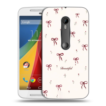Силиконовый чехол на Motorola Moto G с принтом для девочек Силиконовый чехол на Motorola Moto G с принтом для девочек