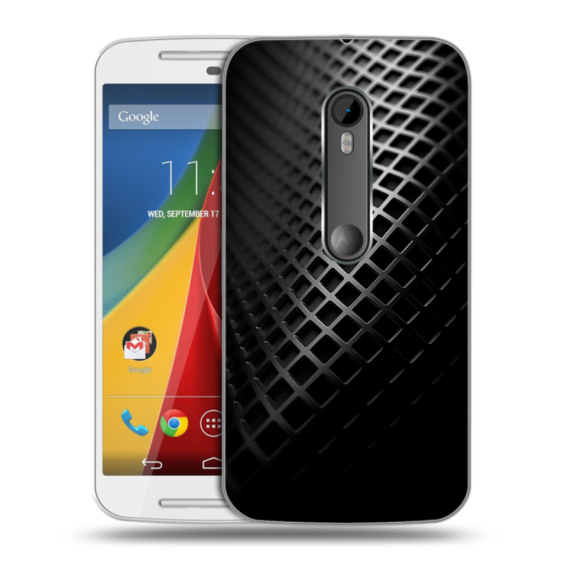 Силиконовый чехол на Motorola Moto G с принтом Текстура металла Силиконовый чехол на Motorola Moto G с принтом Текстура металла