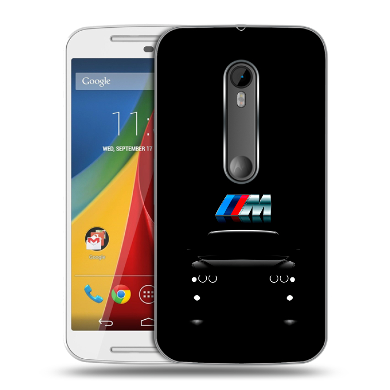 Пластиковый чехол на Motorola Moto G с принтом БМВ BMW Пластиковый чехол на Motorola Moto G с принтом БМВ BMW