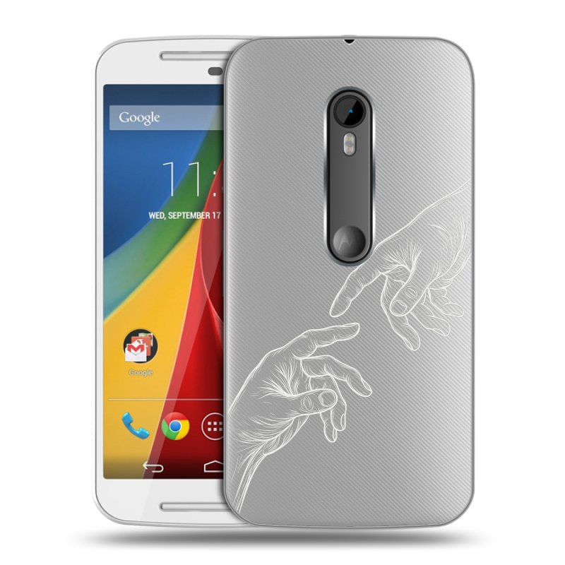 Пластиковый чехол на Motorola Moto G с принтом Сотворение мира Пластиковый чехол на Motorola Moto G с принтом Сотворение мира